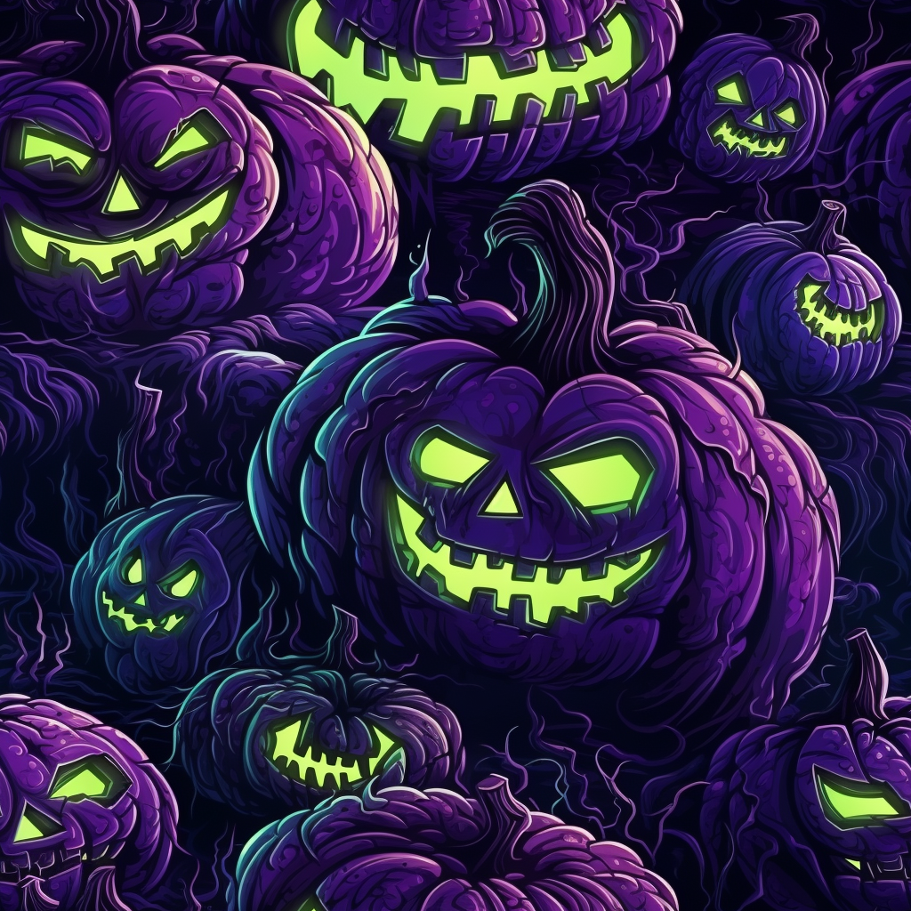 Creepy Halloween Pumpkins