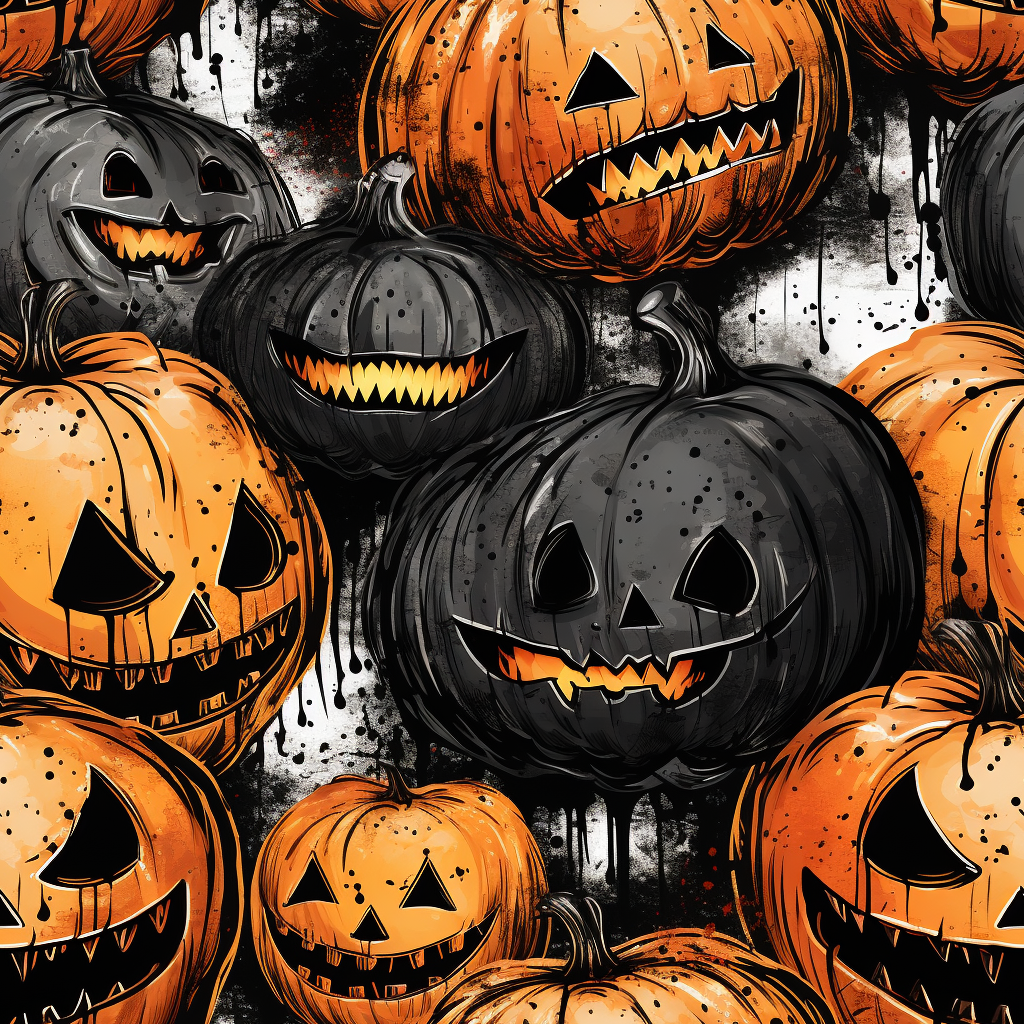 Spooky Halloween Pumpkin Time