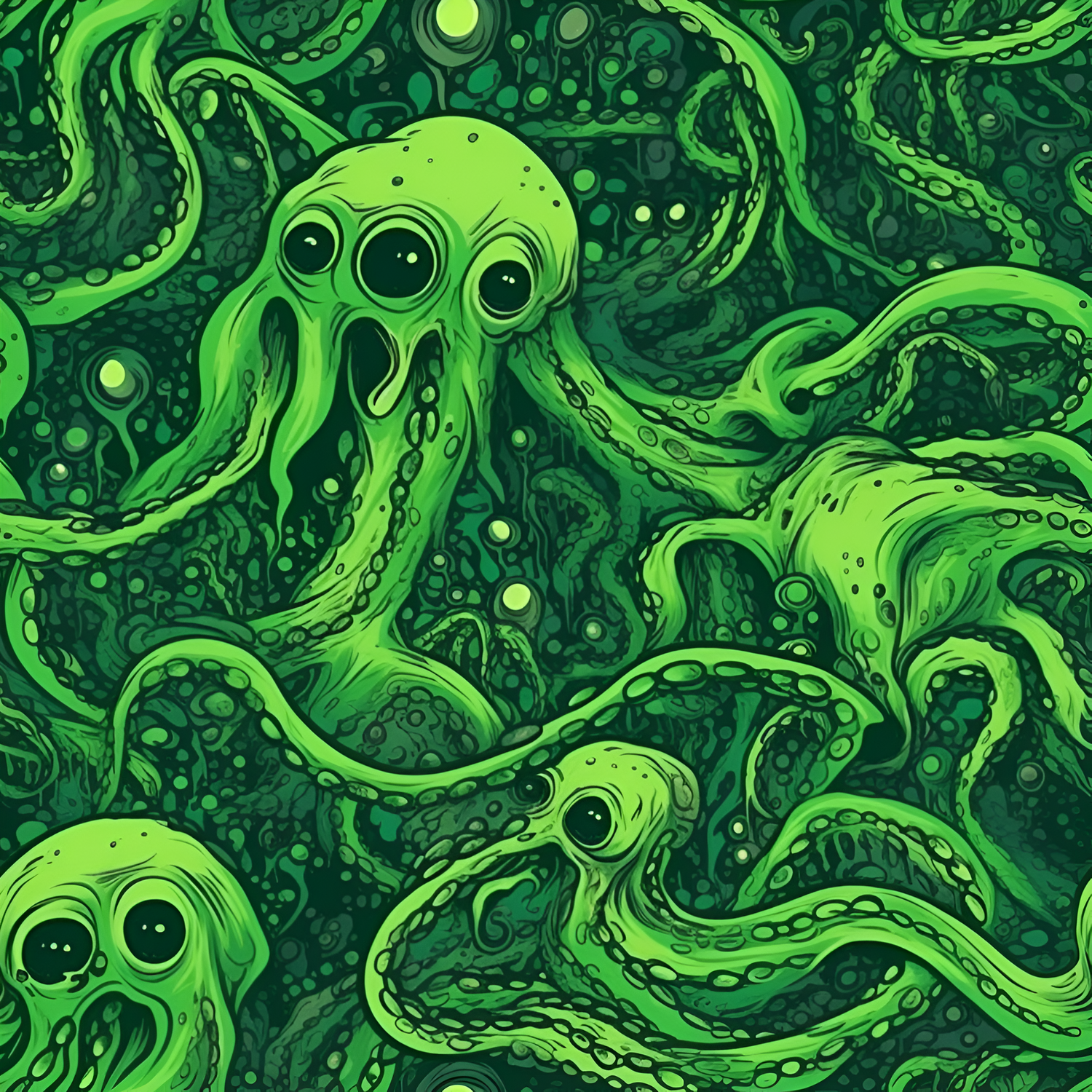 Greeny Tentacles Horror