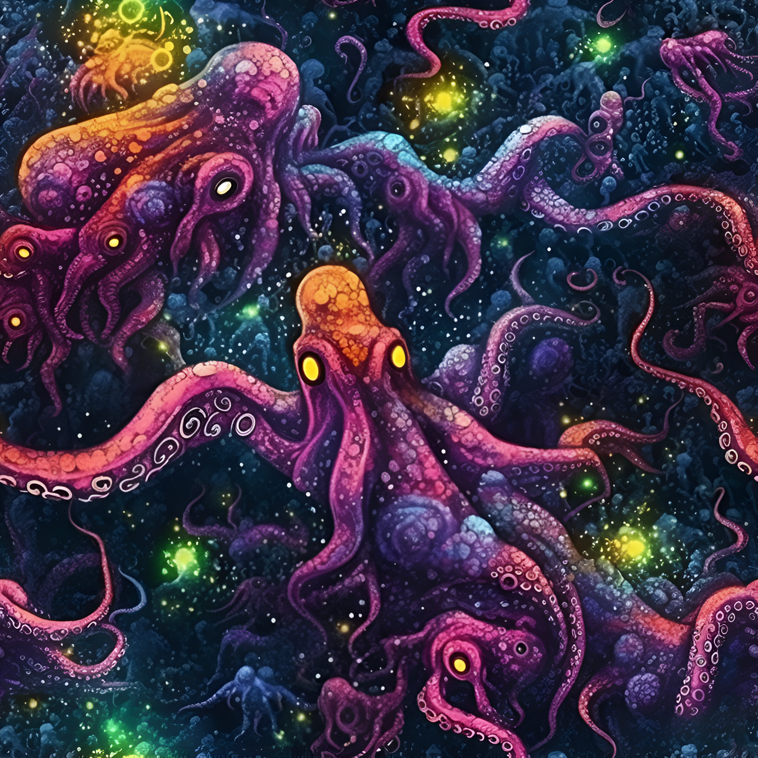 Purple cosmic tentacles