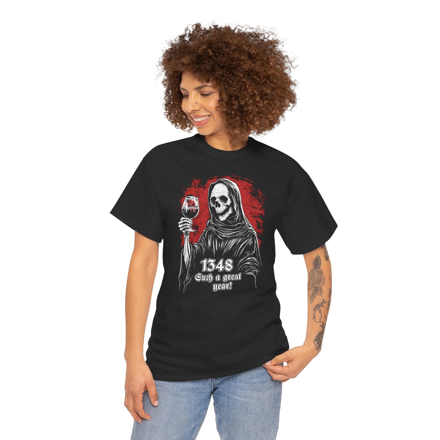 Unisex T-shirt Grim Reaper 1348 Such a great year