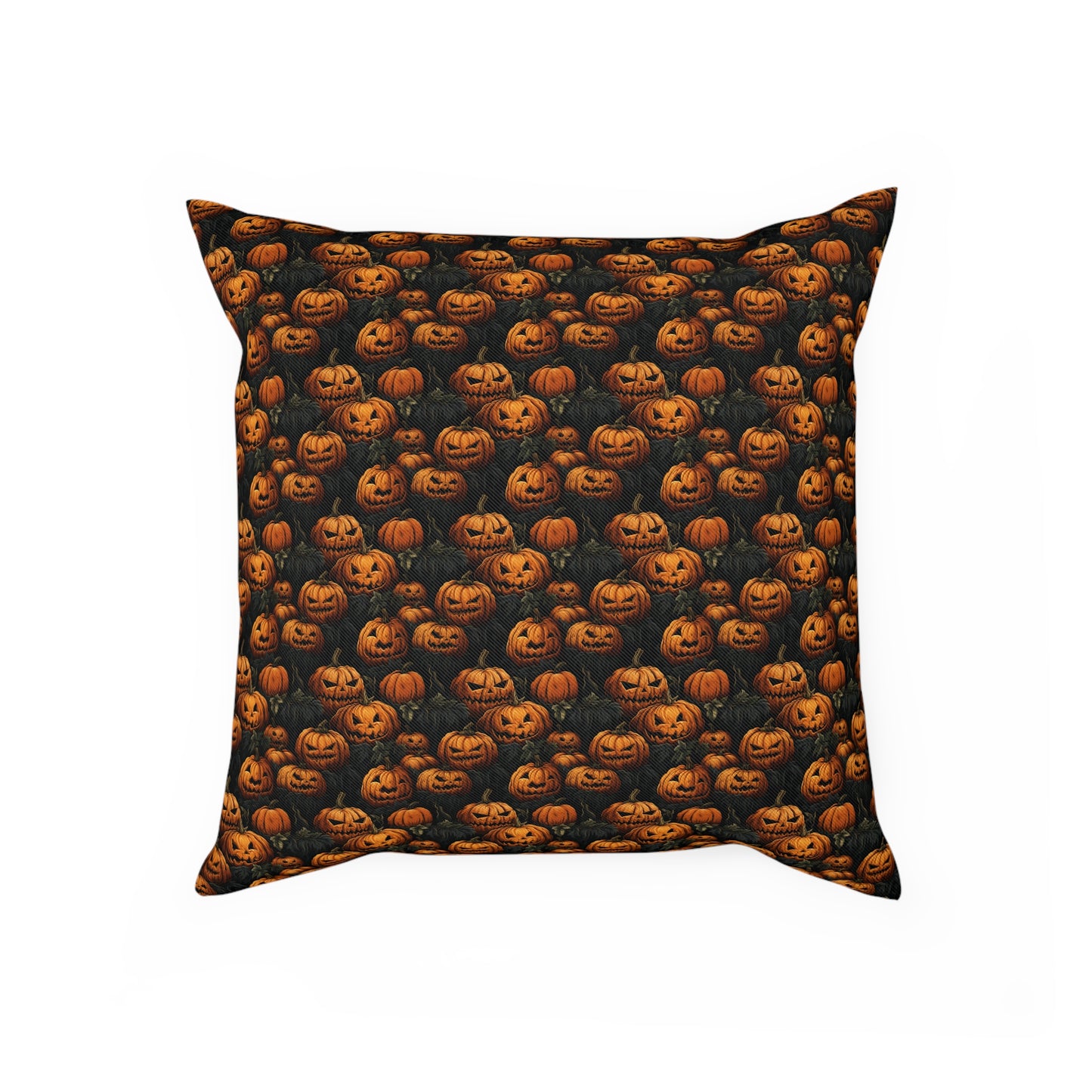 Cushions Spooky Halloween Pumpkin Field - Frogos Design