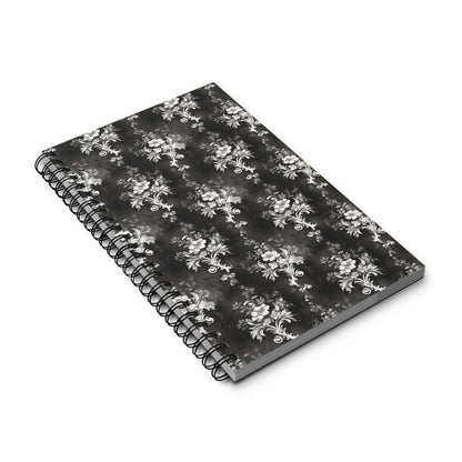Spiral Notebook Grey Boudoire - Frogos Design