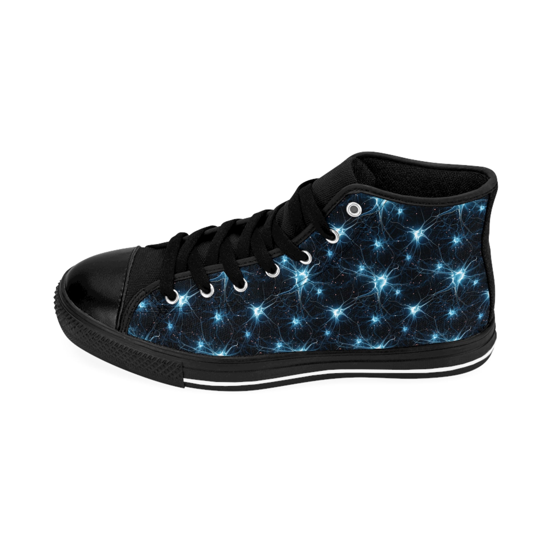 Classic Sneakers Blue neurons - Frogos Design