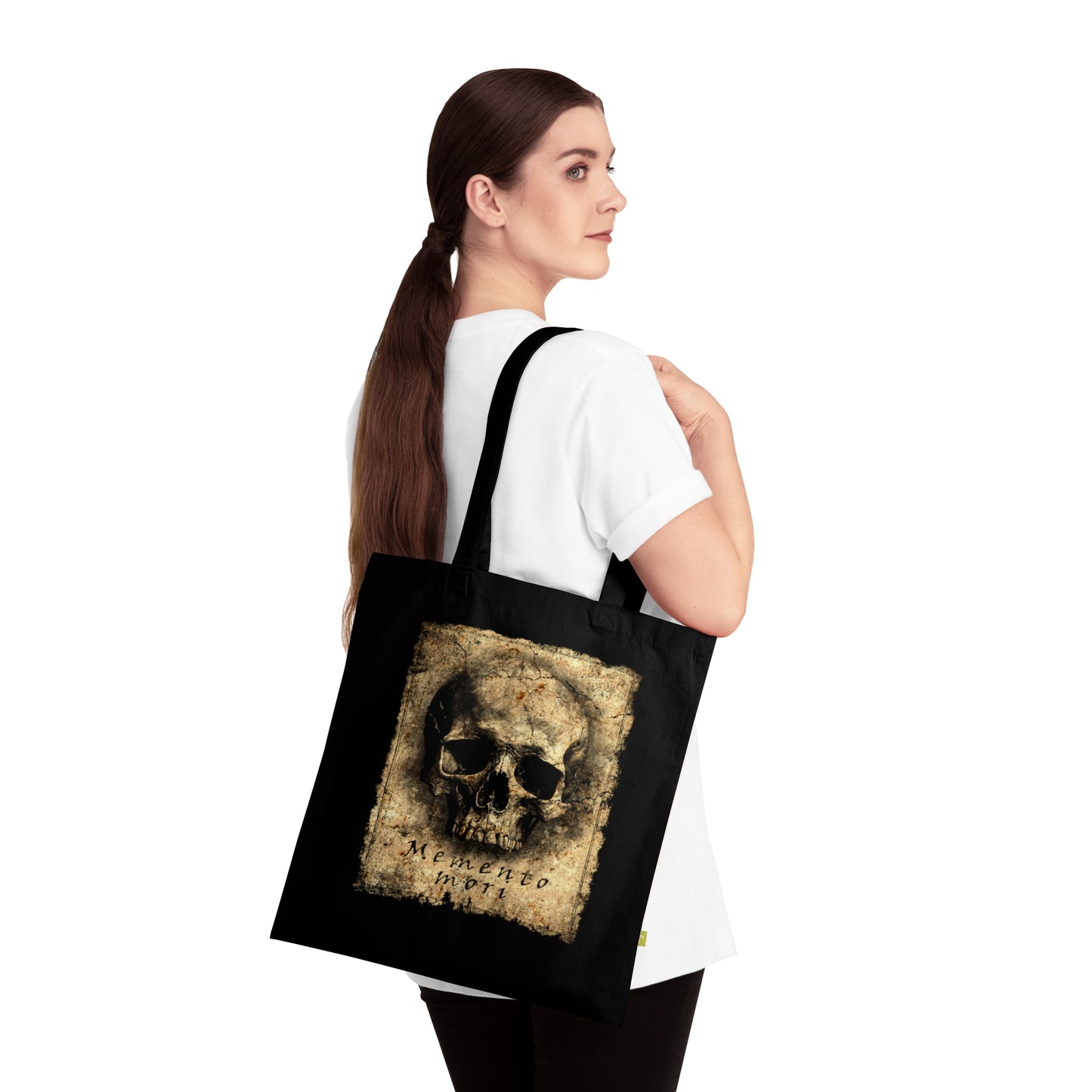 Tote Bag Dark Memento Mori - Remember Death - Frogos Design