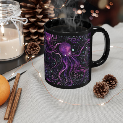 Mug Purple Tentacles out of Space - Frogos Design