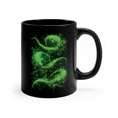 Mug Cosmic Worms - Green - Frogos Design