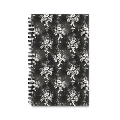 Spiral Notebook Grey Boudoire - Frogos Design