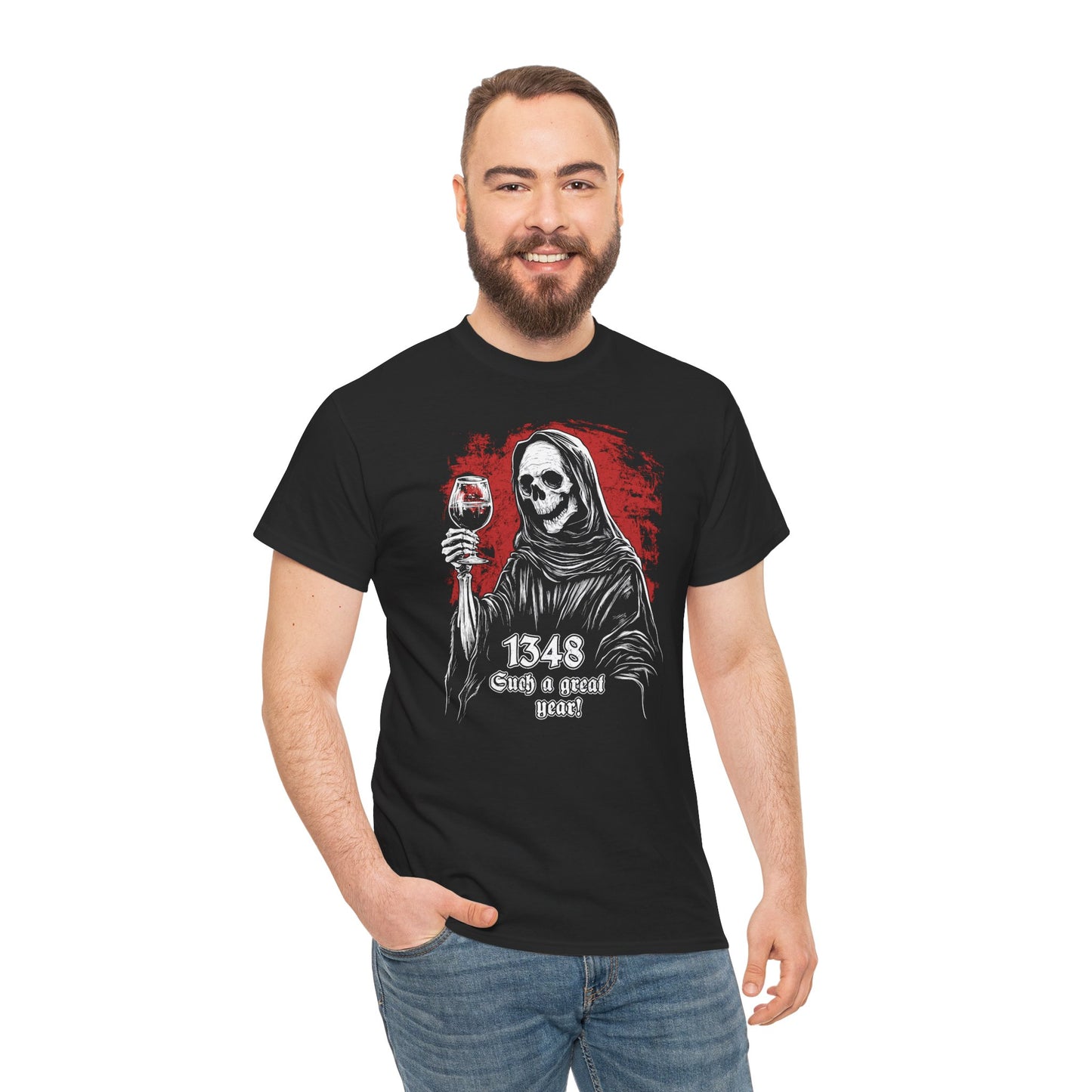 Unisex T-shirt Grim Reaper 1348 Such a great year