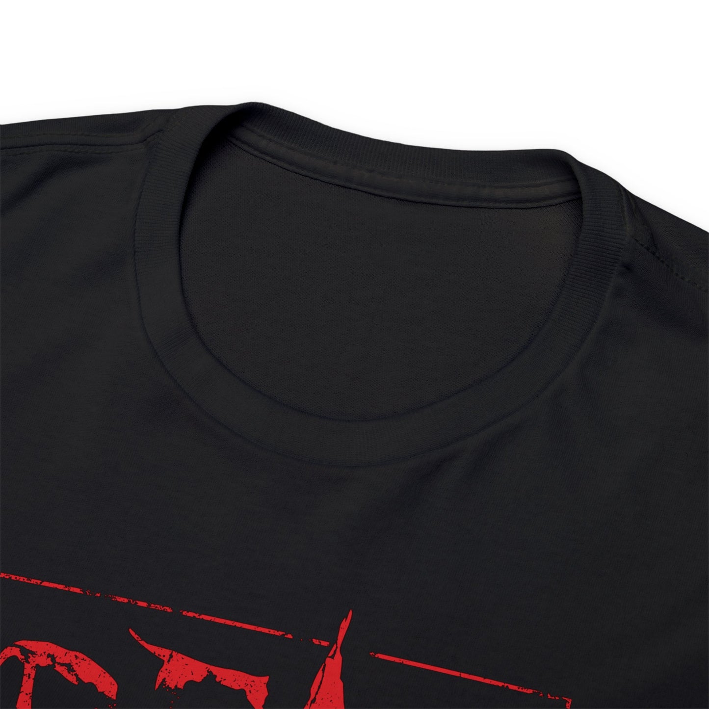 Unisex T-shirt Dead Inside in Red - Frogos Design