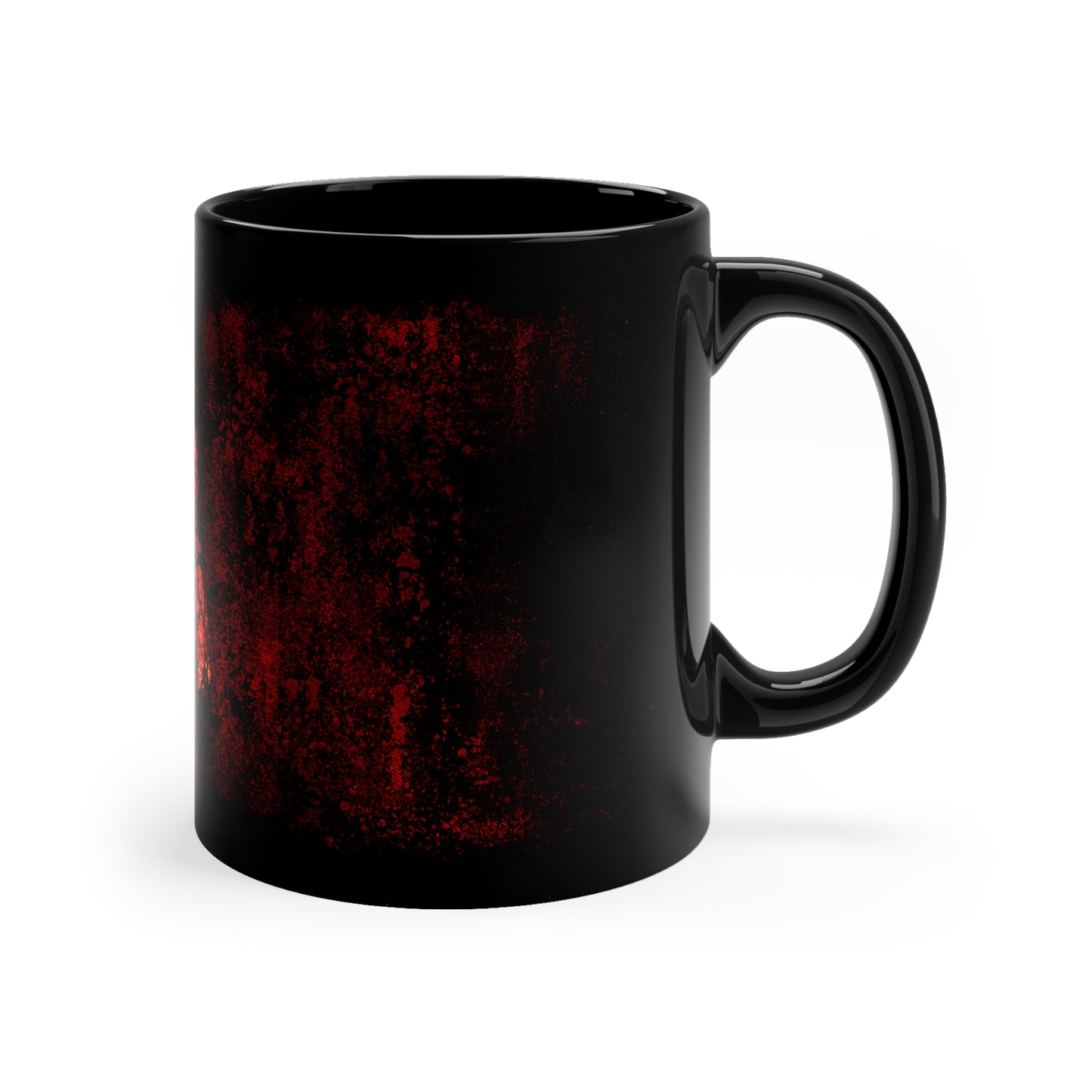 Mug Evil is Here in Red - Frogos Design