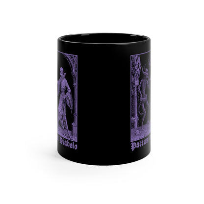 Mug Pactum cum Diabolo in Purple - Frogos Design
