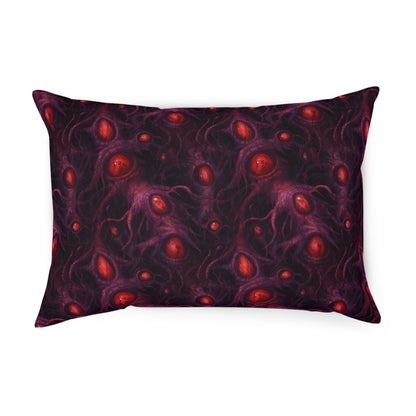 Cushions Horror Eyes of Purple Void - Frogos Design