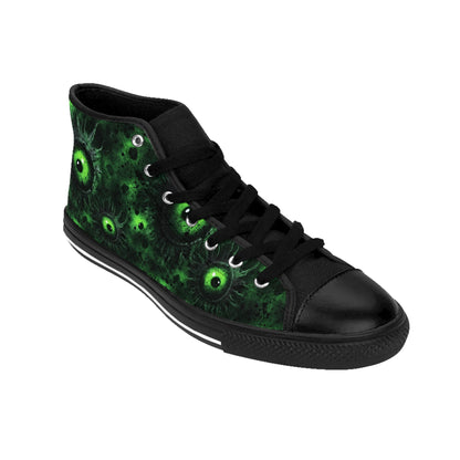 Classic Sneakers Greeny Lurking Eyes - Frogos Design