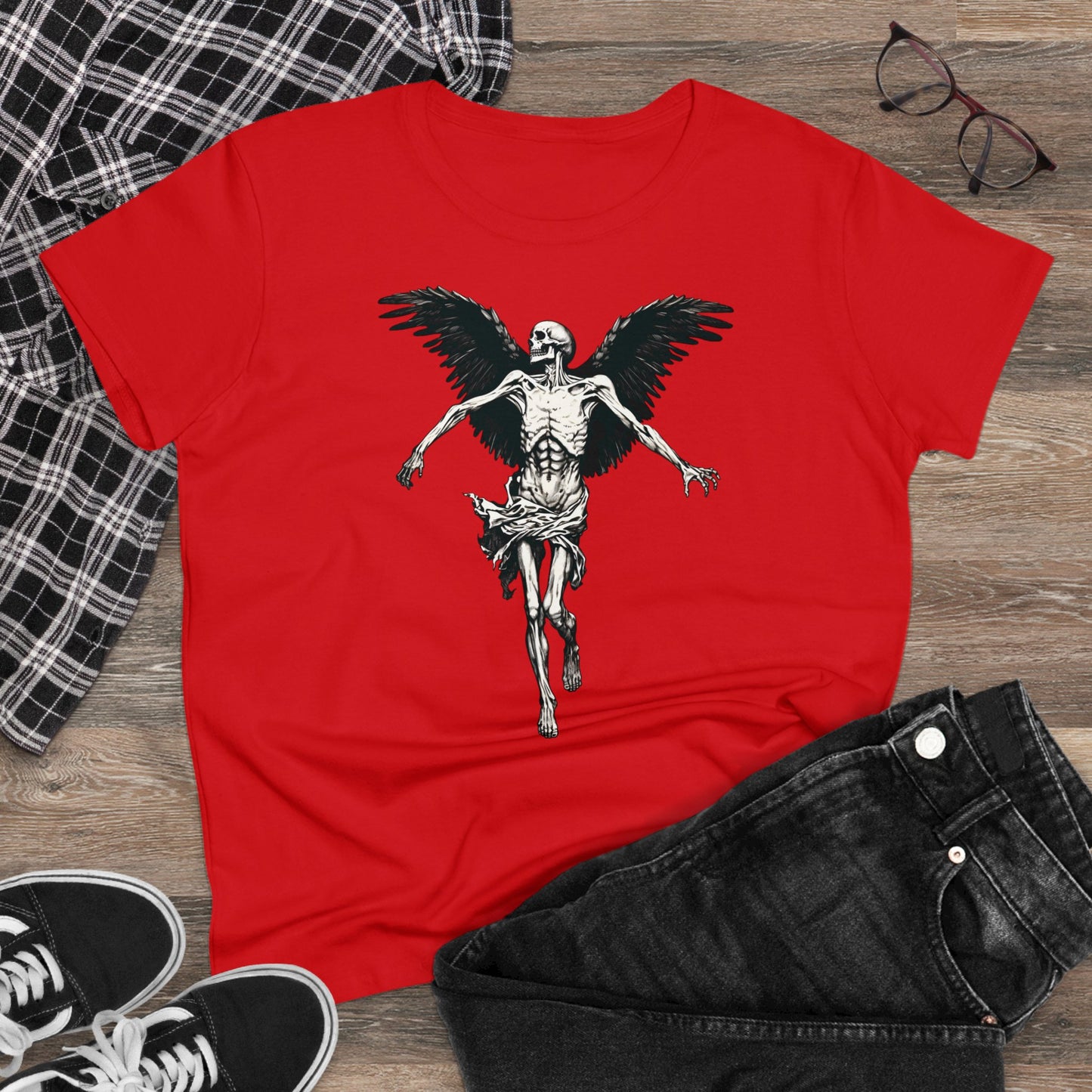 Women's T-shirt Angel of Death - Frogos Design