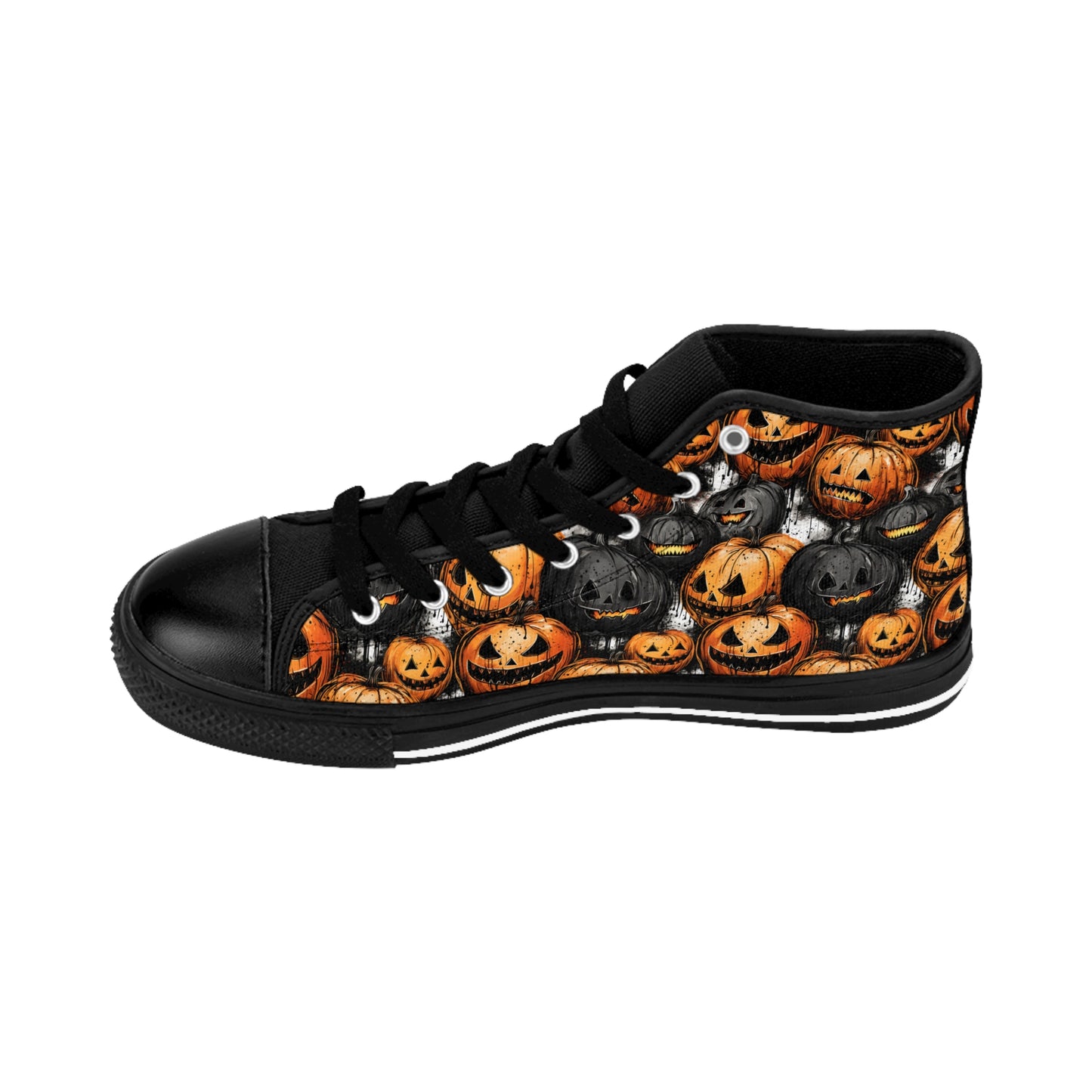Classic sneakers Spooky Halloween Pumpkin Time - Frogos Design