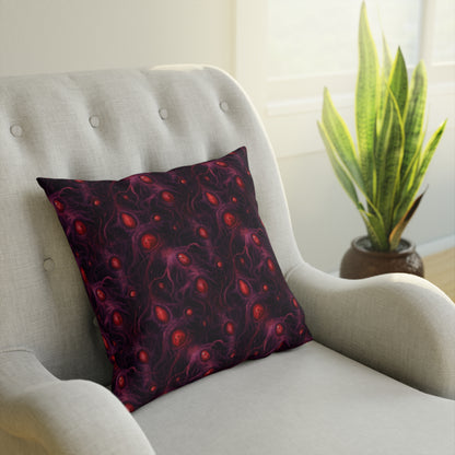 Cushions Horror Eyes of Purple Void - Frogos Design