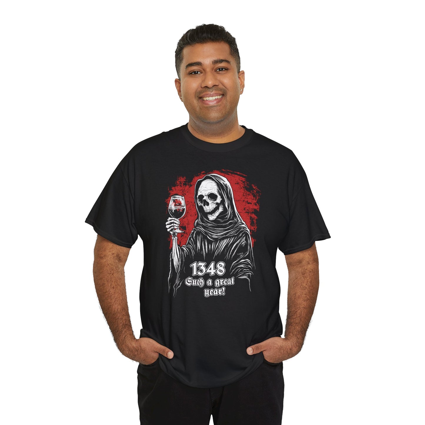 Unisex T-shirt Grim Reaper 1348 Such a great year