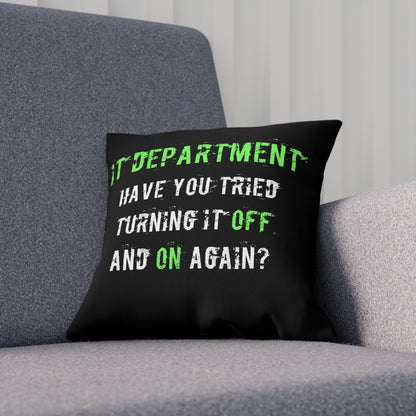 Cushions IT Support in Green - Frogos Design