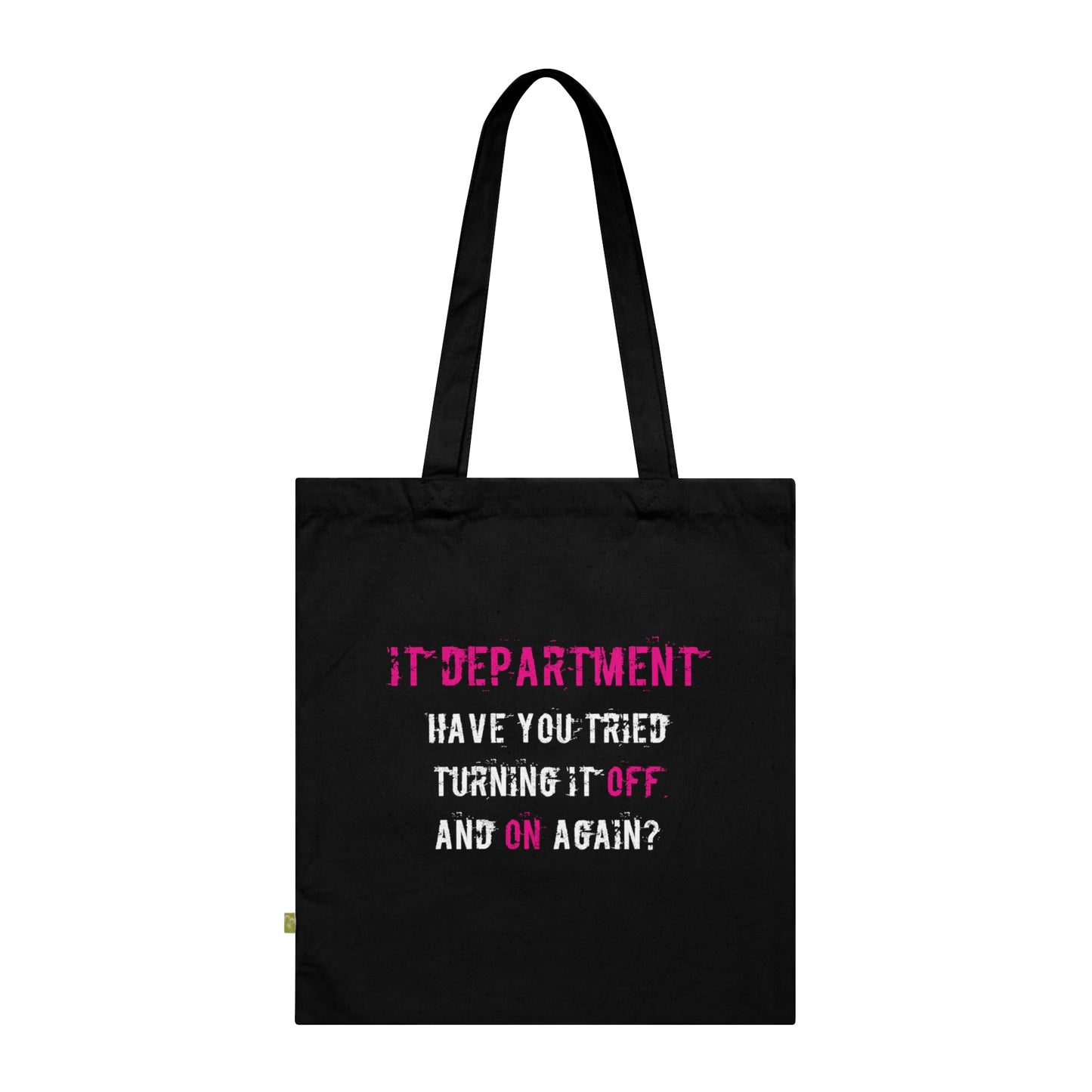Tote Bag IT Support Pink - Frogos Design