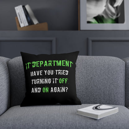 Cushions IT Support in Green - Frogos Design