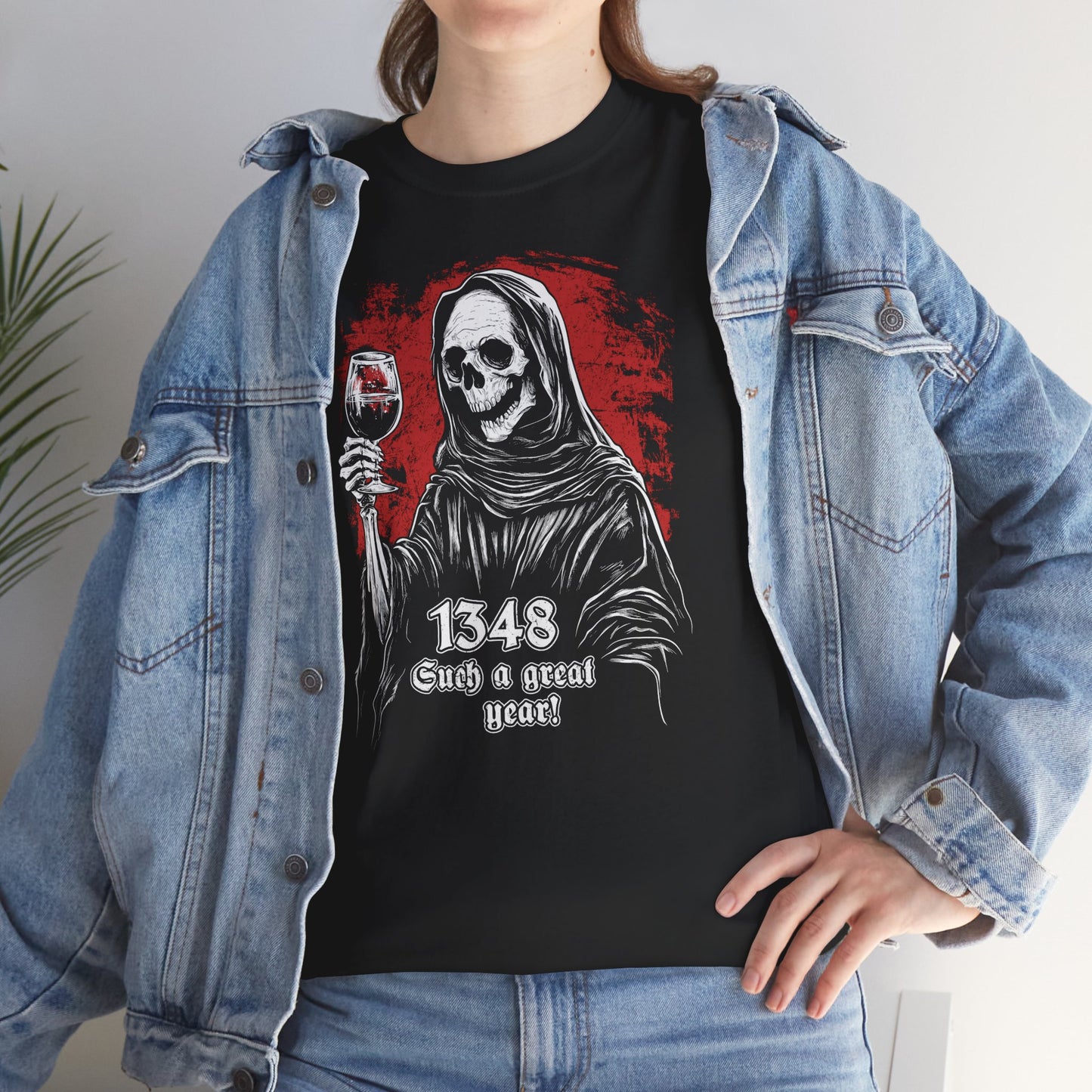 Unisex T-shirt Grim Reaper 1348 Such a great year