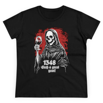 Women's T-shirt Grim Reaper 1348 Such a great year