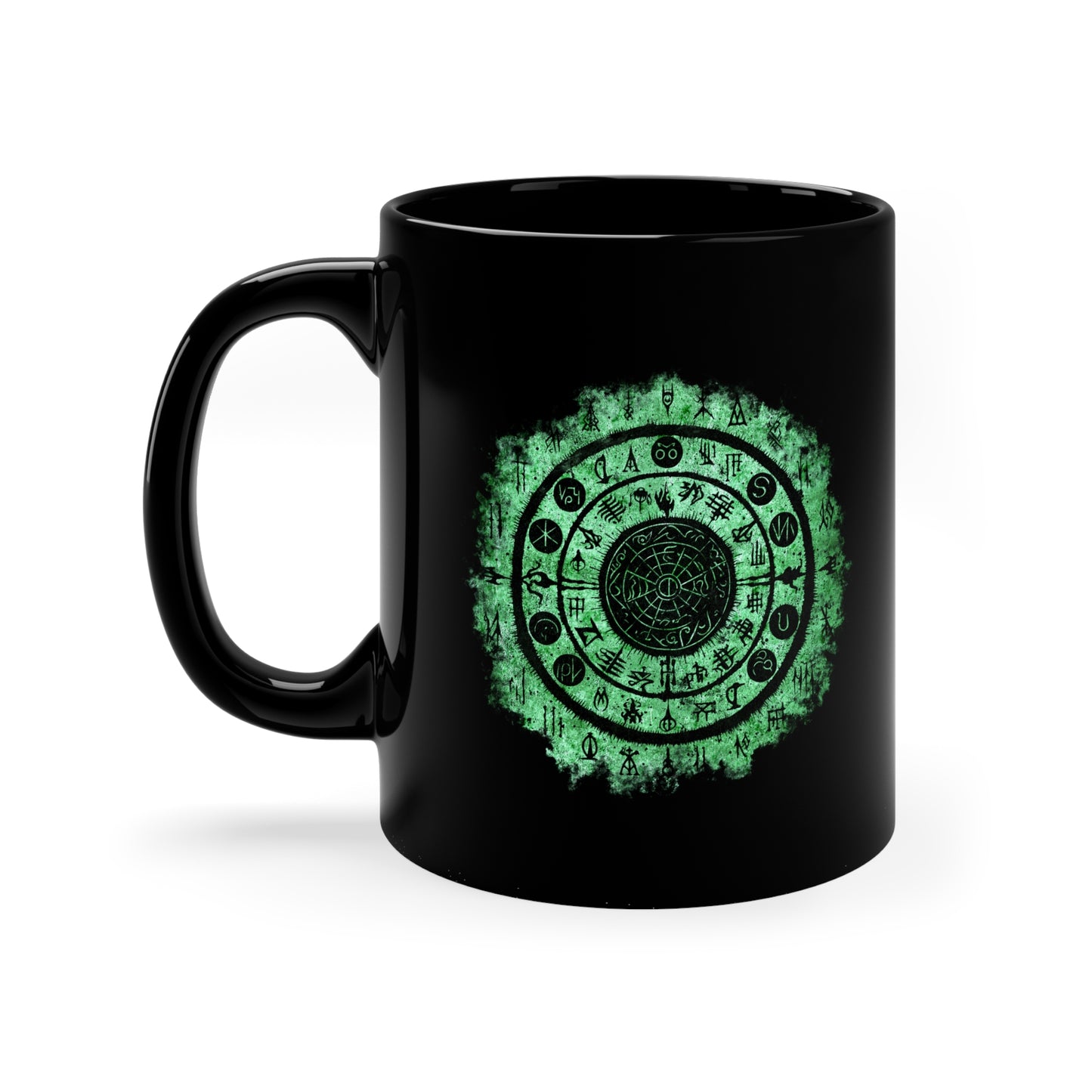 Green Witchcraft Seal Mug 