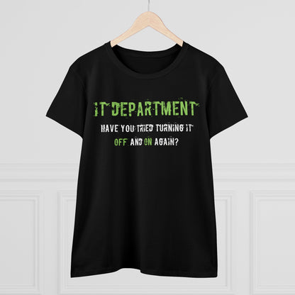 Women's T-shirt IT Support - Frogos Design
