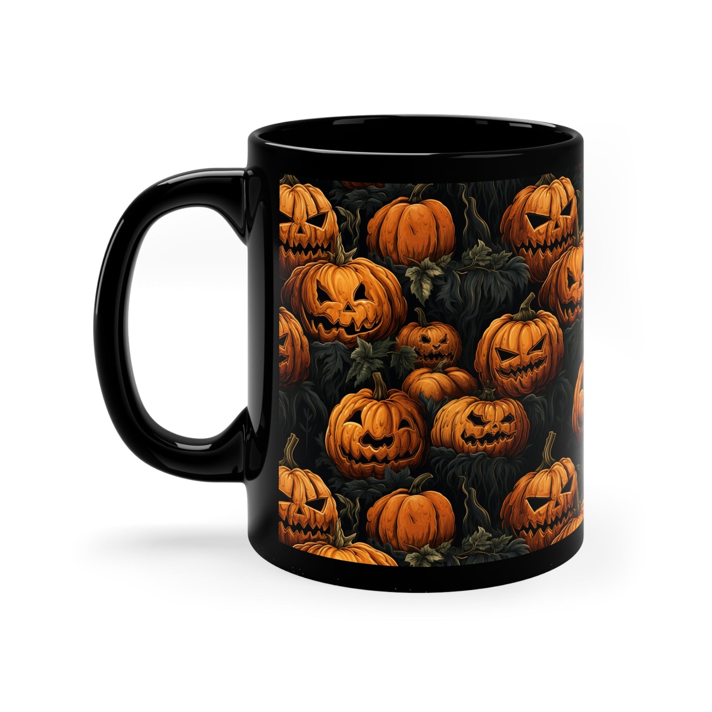Mug Spooky Halloween pumpkins - Frogos Design