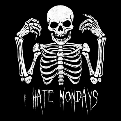 Unisex T-shirt Skelly hates Mondays