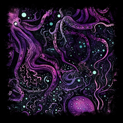 Mug Purple Tentacles out of Space