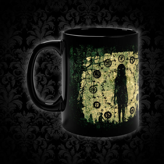 Mug Evil is Here in Green - Frogos Design