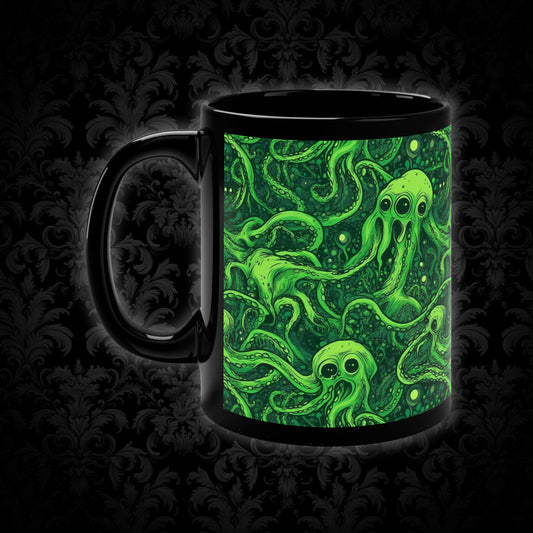 Mug Greeny Tentacles Horror - Frogos Design