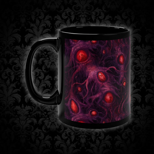 Mug Horror Eyes of purple Void - Frogos Design