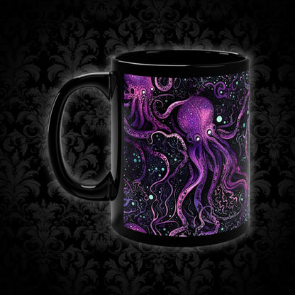 Mug Purple Tentacles out of Space - Frogos Design