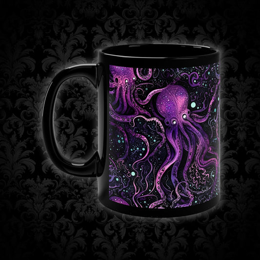 Mug Purple Tentacles out of Space - Frogos Design