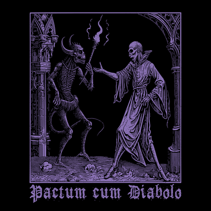 Tote Bag Pactum cum Diabolo in Purple