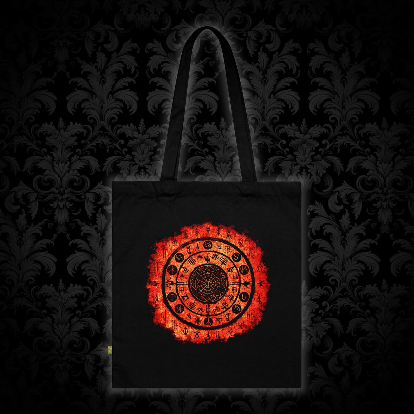 Tote Bag Witchcraft Seal Red - Frogos Design